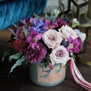 Букет с гиацинтами "Для неё"