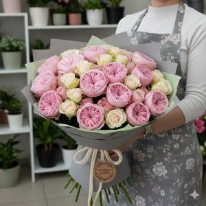 Букет из Пионовидных роз