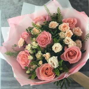 Нежный букет "Розовая мечта"