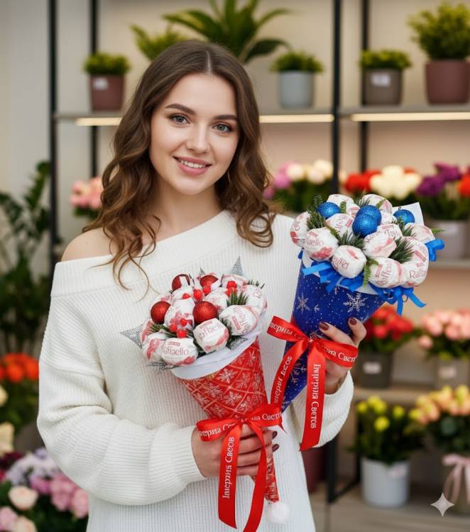 Сладкий букет "Новогодний" Сладкий букет "Новогодний"