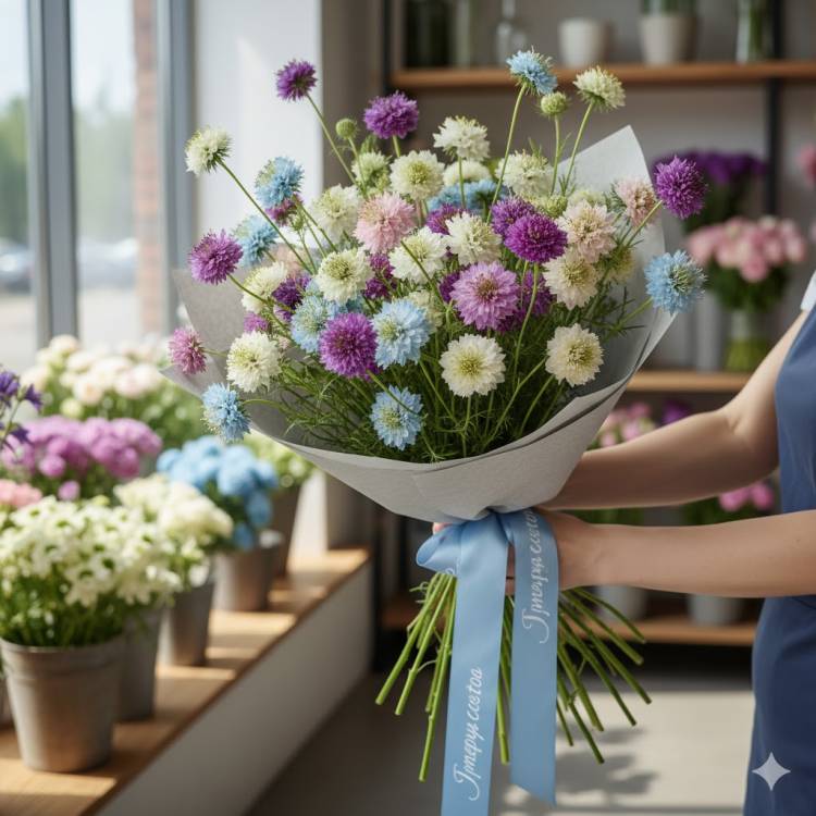 Скабиоза "Небесная Легкость" Скабиоза "Небесная Легкость"