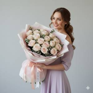 Розы Peach Avalanche 19шт