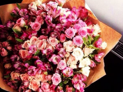 Розовый микс