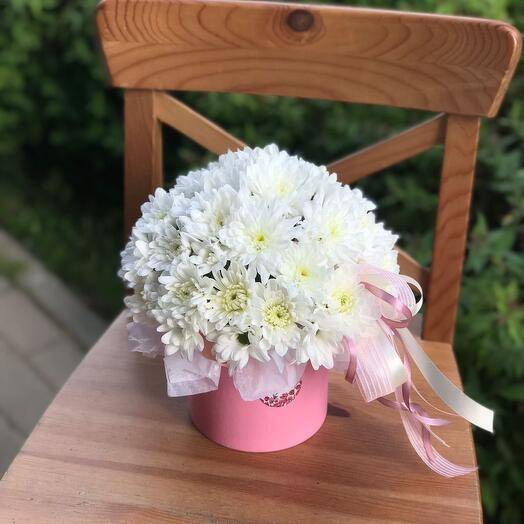 Хризанетмы в коробке